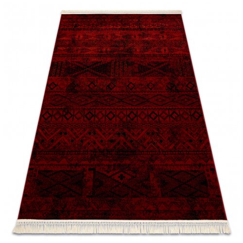 RugsX ORIENT 4722 preproga bordo / črna Orientalski, z resicami 100x200 cm, (21994891) Cene