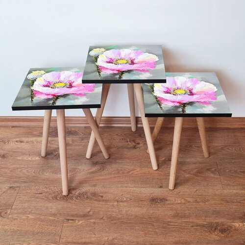 Hanah home set stolića za kafu 3Shp299, 3 dijela, &scaron;areni Cijene