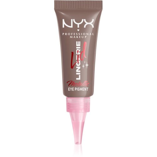 NYX Professional Makeup Lid Lingerie kremasto sjenilo za oči nijansa Granite Grind 6 ml Cijene