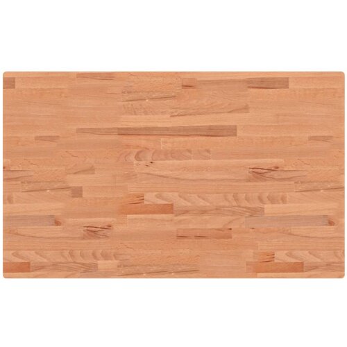  Radni stol 100x60x(71,5-98) cm od masivne bukovine pravokutni Slike