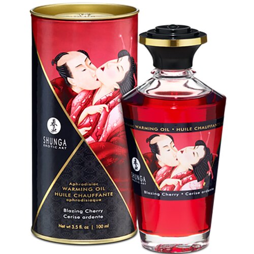 Shunga Afrodizijsko zagrijavajuće ulje - Blazing Cherry, 100 ml Cijene