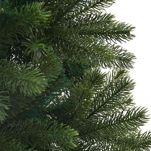  Umjetno božićno drvce s stalakom Zelena 180 cm PVC, PE i čelik Slike