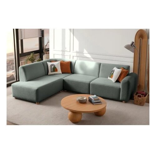 Atelier Del Sofa ugaona garnitura s loft left sea green Cene