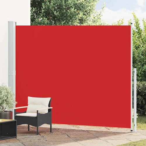  Uvlačiva bočna tenda za terasu 220 x 300 cm crvena Cijene