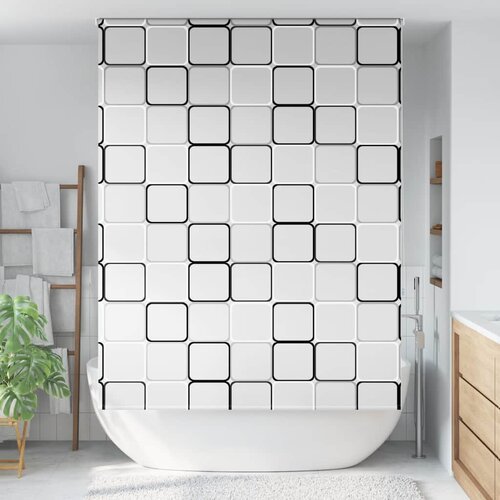 vidaXL Rolo zavesa za prho 160x240 cm širina tkanine 156 cm Cene