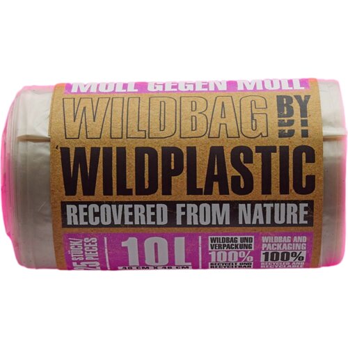 WILDPLASTIC Vreče za smeti Wildbag, 10 L - 1 k. Slike