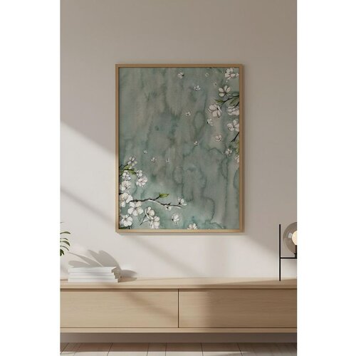 WALLXPERT Huhu728 - Vi&scaron;enamenska Dekorativna Slika u Ram 50 x 70 cm Cene
