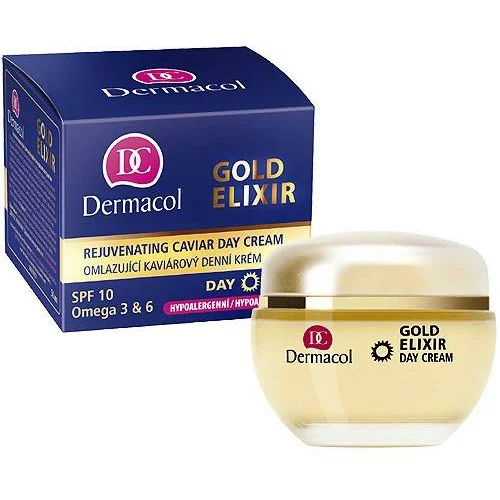 Dermacol Gold Elixir krema s učinkom pomlađivanja 50 ml za ženske true