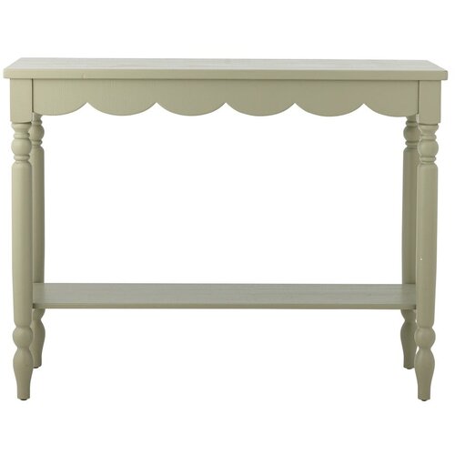 Bloomingville Svetlo zelena stranska mizica iz masivnega bora 36x106 cm Salla &amp;ndash; Slike