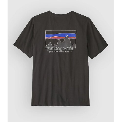 Patagonia 73 Skyline T-shirt ink black Cene