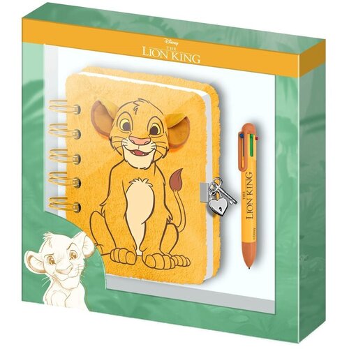 LION KING Dnevnik s bravicom Disney The A5 s pli&amp;scaron;anim koricama i kemijskom u 6 boja Slike