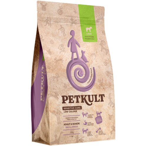 Petkult sensitive care adult low calorie, mini - jagnjetina 3 kg Cene