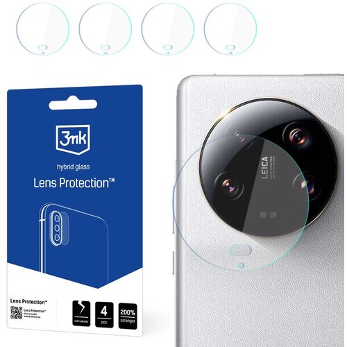 3mk ZA&amp;Scaron;ČITA ZA LEČE HIBRIDNO STEKLO ZA KAMERO ZA XIAOMI 14 ULTRA, (21975776) Slike