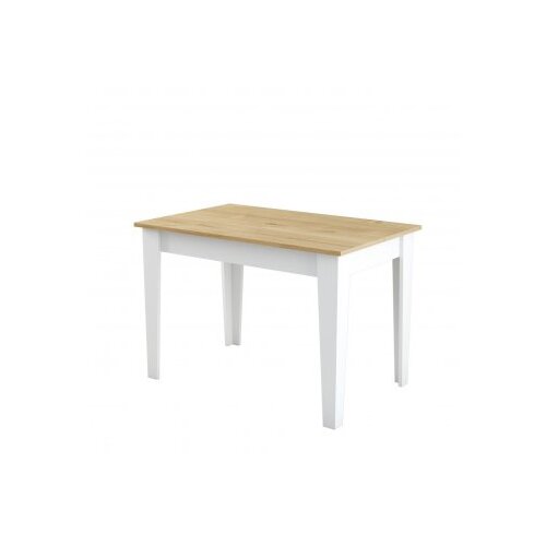 Hanah home Trpezarijski sto Kijev 512 110x75x72cm Bijeli hrast Slike