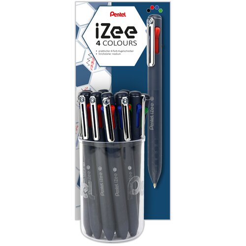 Pentel večbarvni izvlečni kemični svinčnik iZee, v &scaron;tevcu, (21655469) Cene