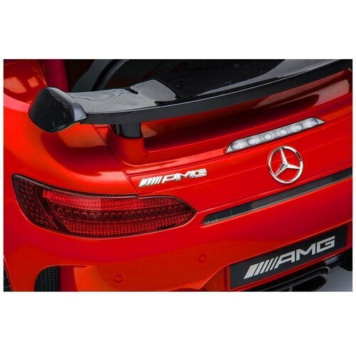  Licenciran avto na akumulator Mercedes GTR - rdeč Slike