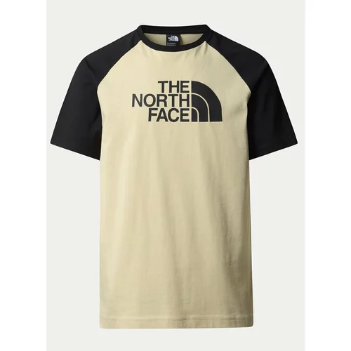 The North Face Majica Easy NF0A87N7 Bež Regular Fit