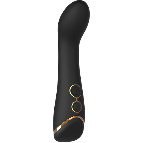 DREAMTOYS Elite Juliette - baterijski, vodootporni vibrator G-točke (crni) Cene