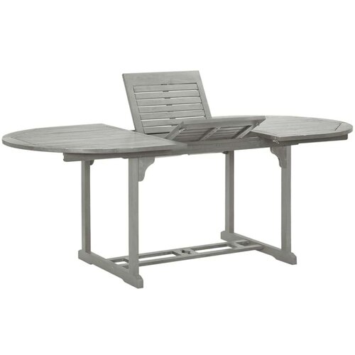  Vrtni stol sivi 200 x 100 x 75 cm od masivnog bagremovog drva Cijene