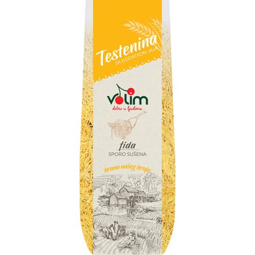 Volim dobro u ljudima Testenina Fida, 250g Cene