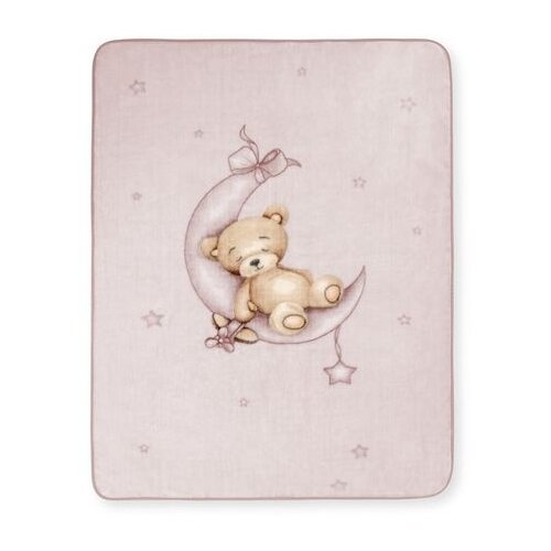 Interbaby Rachel dekica 110x140 Mjesec roza Cijene