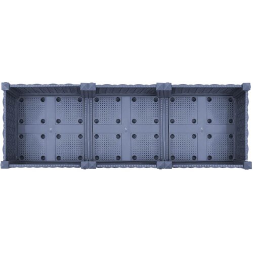  Povi&amp;scaron;ena gredica 120x40x71 cm od polipropilena Slike