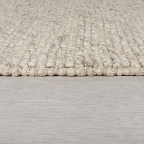 Flair Rugs Sivo-bež ročno tkana preproga iz me&amp;scaron;anice volne 200x290 cm Minerals &amp;ndash; Slike