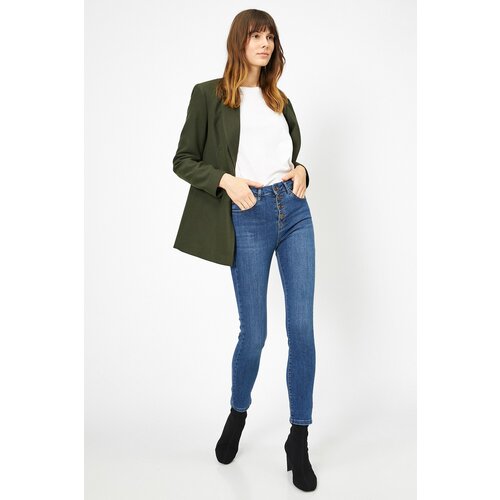 Koton Women&amp;#039;s Mid Indigo Jean Slike