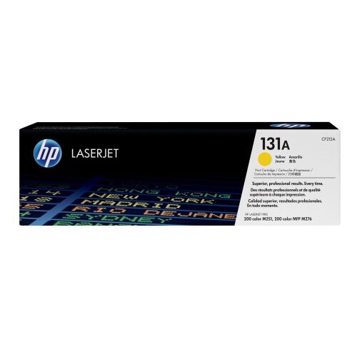 HP 131A originalna kartu&scaron;a s tonerjem, rumena, standardne kapacitete 1.800 strani, 1 kos Cene