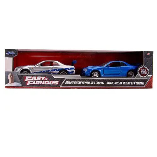 Jada Toys brzi i žestoki: twin pack model automobila 2kom 1/32 - simba toys Cene