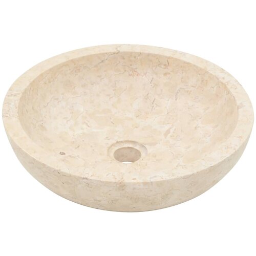 Maison Chic Umivalnik - Kopalna umivalnik - Lavabo 40x12 cm marmor krem, (21684534) Cene