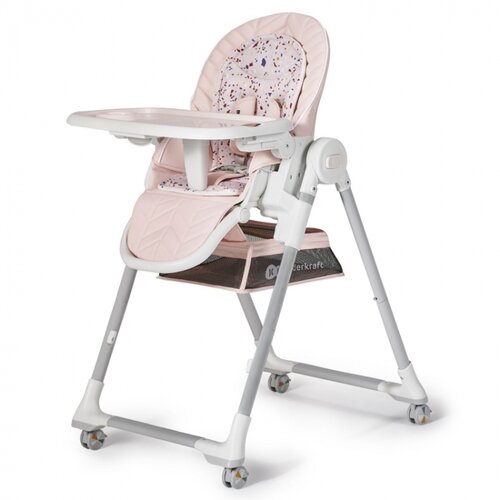 Kinderkraft LASTREE hranilica 2u1, roza Slike