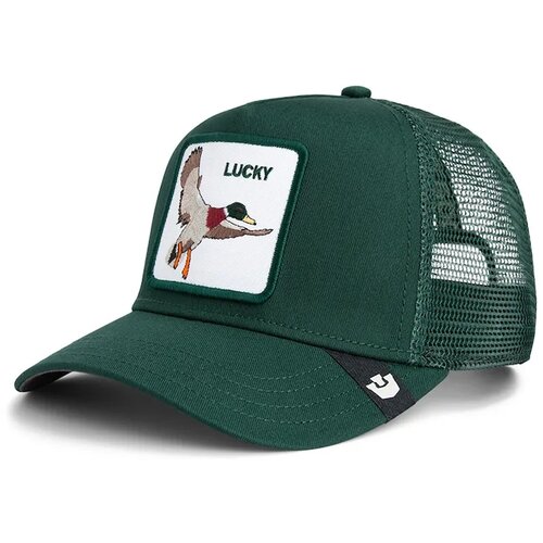 Goorin Bros Kapa s &scaron;iltom The Lucky Duck zelena barva, 101-2362 Cene
