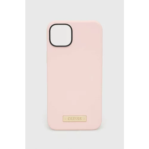 Guess Etui za telefon iPhone 14 Plus 6,7" boja: ružičasta