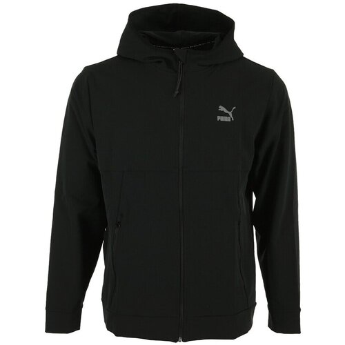 Puma Puloverji Clsx+ Fz Črna Slike