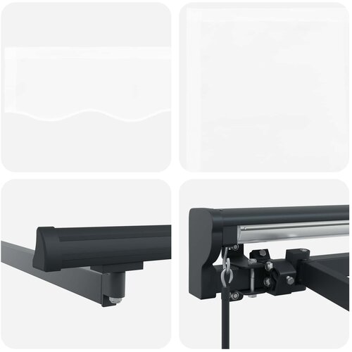  Okvir tende Bijeli 350 x 250 cm Poliester s PU premazom Slike