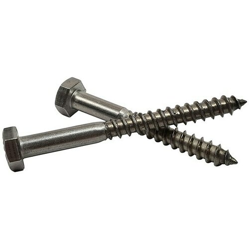 PROFI DEPOT Šesterokutni vijak za drvo A2 (Ø x D: 6 x 40 mm, 50 Kom., Plemeniti čelik) Cijene