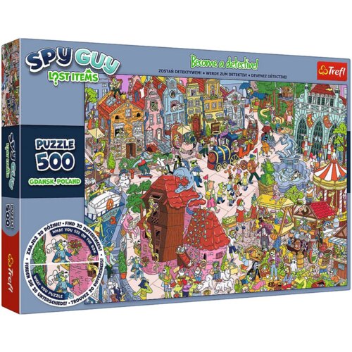 Puzzle Spy Guy Poljska, 500 elemenata - Trefl 37479 Slike