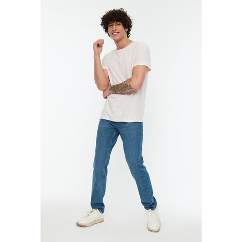 Trendyol Indigo Men&amp;#039;s Straight Fit Jeans Slike