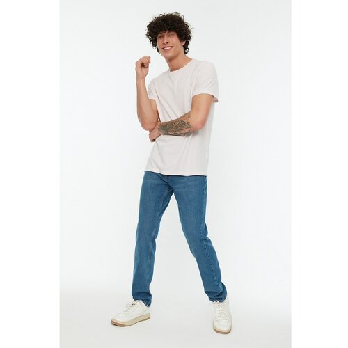 Trendyol Indigo Men's Straight Fit Jeans Slike