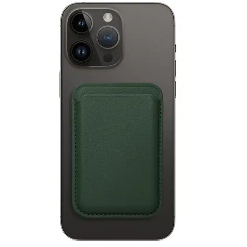 Oem Kožni Mag Wallet magnetni novčanik tamno zelene boje Cijene