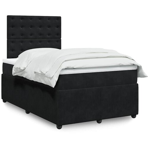  box spring s madracem crni 120 x 190 cm bar&scaron;unasti Cijene