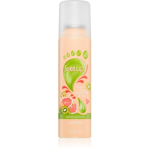 Oriflame Feet Up Pink Grapefruit &amp;amp; Kiwi osvježavajući sprej za stopala 150 ml Slike