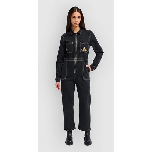 Rvca Worker Jumpsuit washed black Slike
