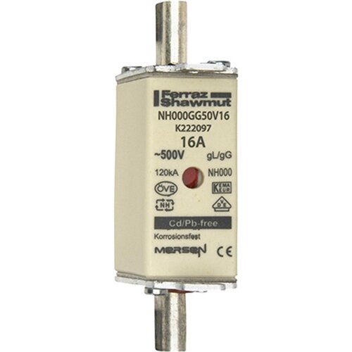 Mersen NH varovalka SF NH000GG50V16, (21040744) Cene