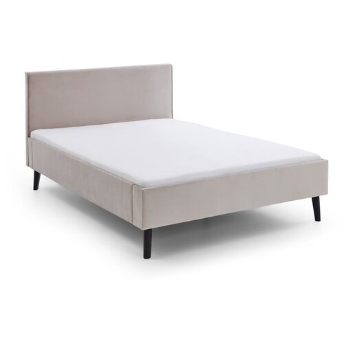 Meise Möbel Bež tapecirani bračni krevet 140x200 cm Leira – Cijene