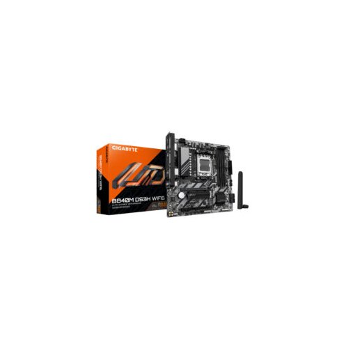 Gigabyte MB B840M DS3H WF6 AM5, 4x DDR5, 2x M.2, 4x SATA 1x HDMI, 2x DP, RAID, 6x USB, mATX Cijene