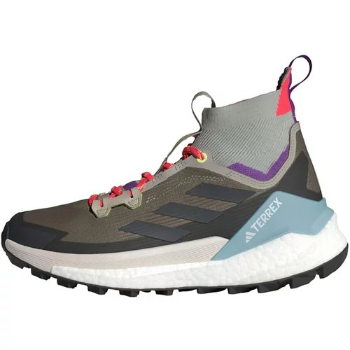 adidas Terrex Ležerne čizme 'Free Hiker 2.0' kaki / menta / crna