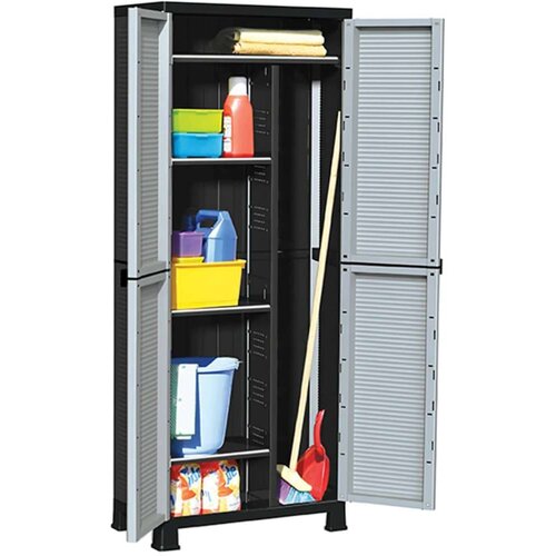 vidaXL Plastična omarica 68x39x171,5 cm Cene