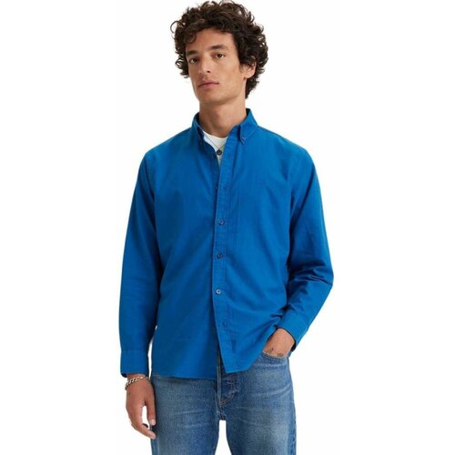 Levi's - Levis - Šerpa plava muška košulja Slike